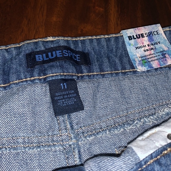 High waisted denim skirt - Picture 3 of 4